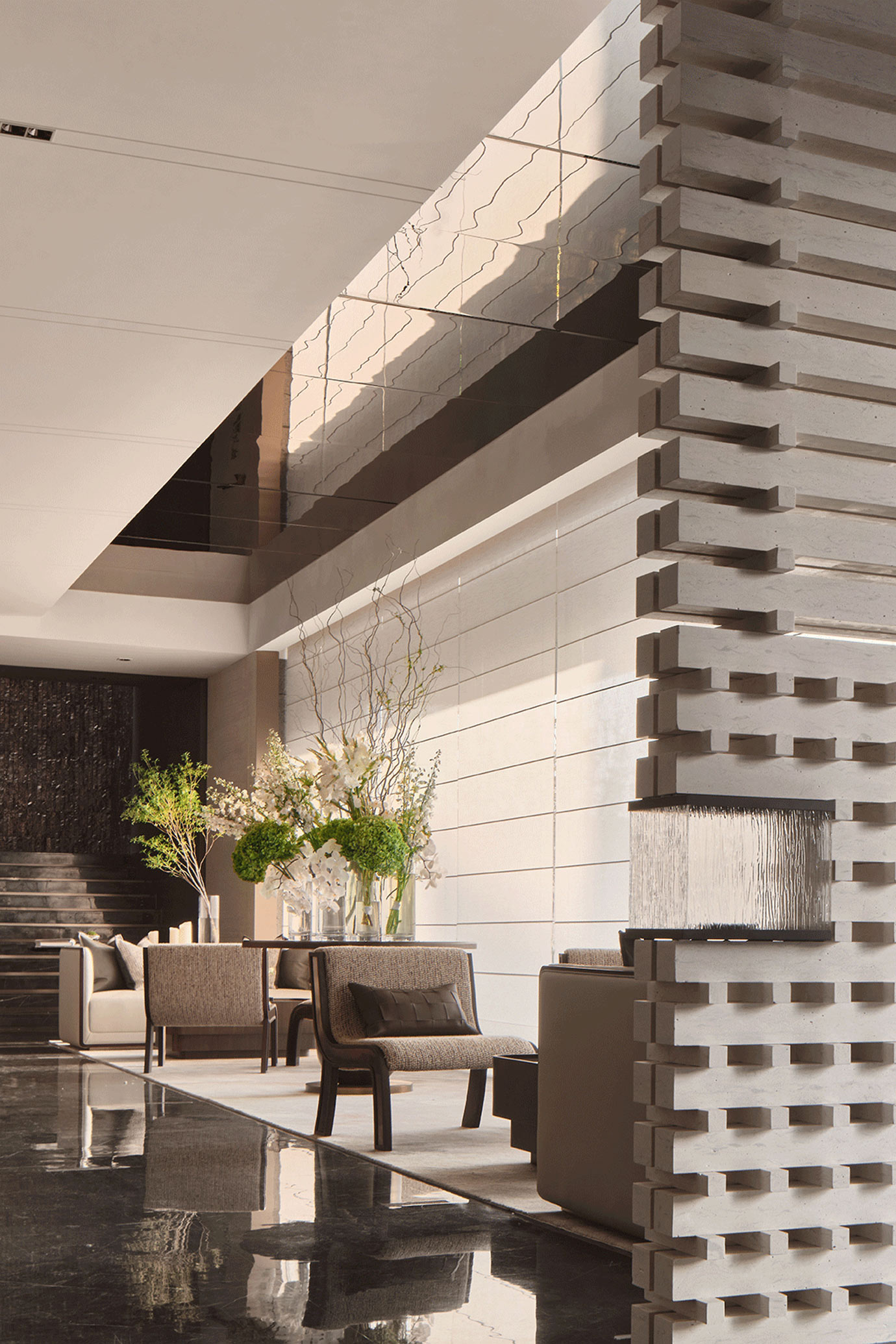 栖霞建设星叶栖悦湾展示中心丨中国南京丨硬装矩阵纵横,软装梵池设计-20