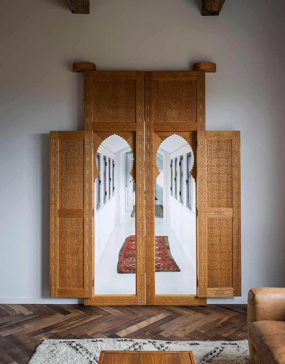 纽约附近英式乡村风格的复古农场住宅设计-30