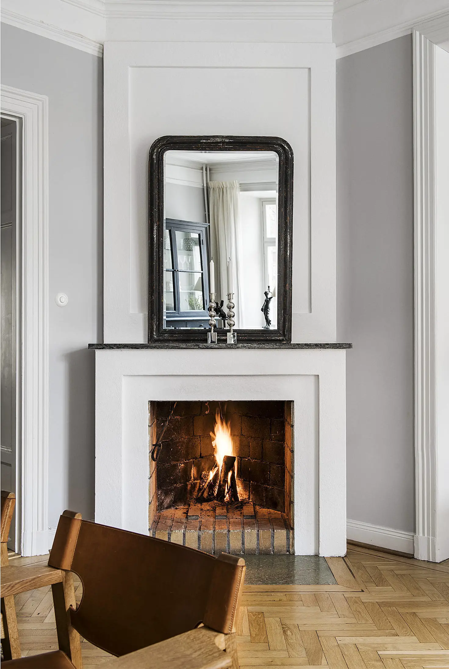 瑞典古韵两居公寓设计-8