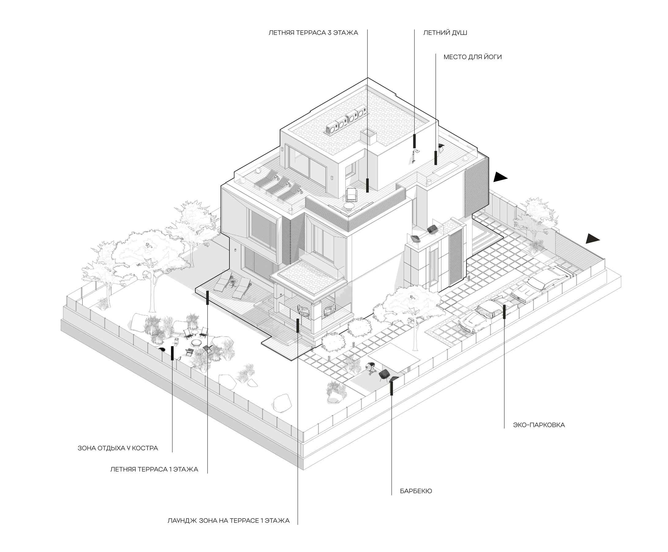 乡间别墅丨俄罗斯丨Ar Architects-19