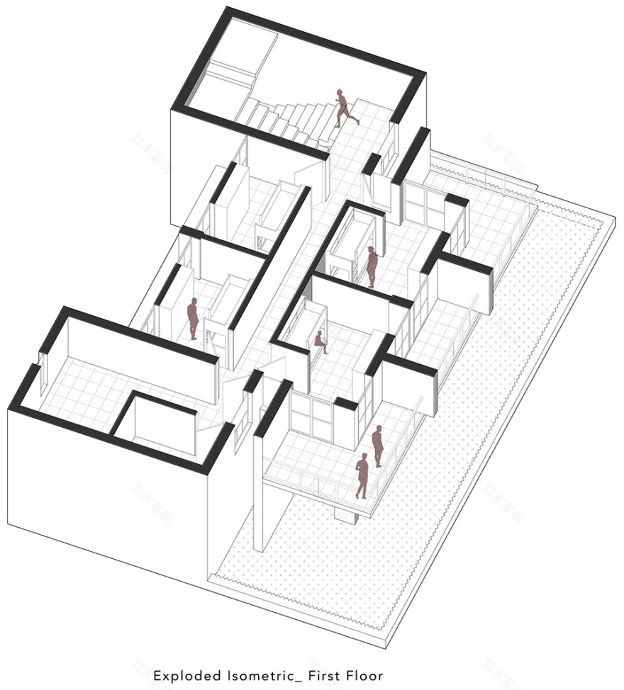 飞行墙壁招待所丨印度丨Dhulia Architecture Design Studio-43