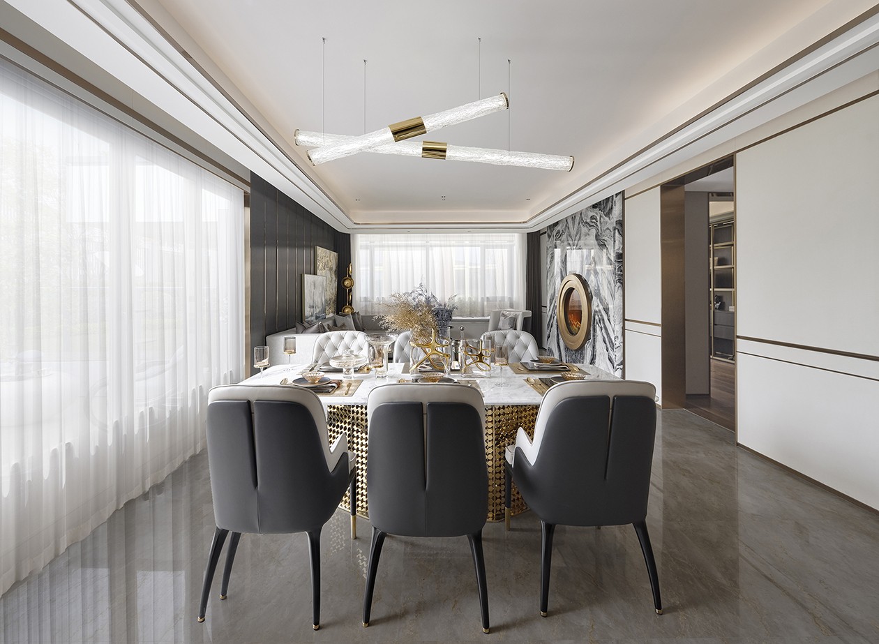 现代奢雅与极简主义的完美融合丨中国贵州丨重庆米修室内设计有限公司-7