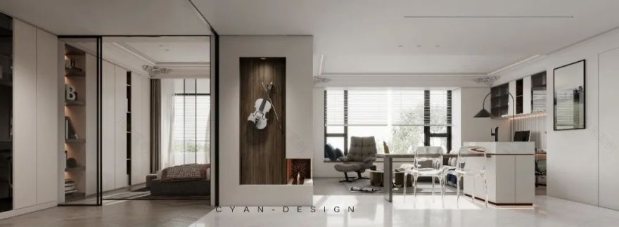 成都 ICC 凯旋门 80㎡轻奢私享空间设计-0