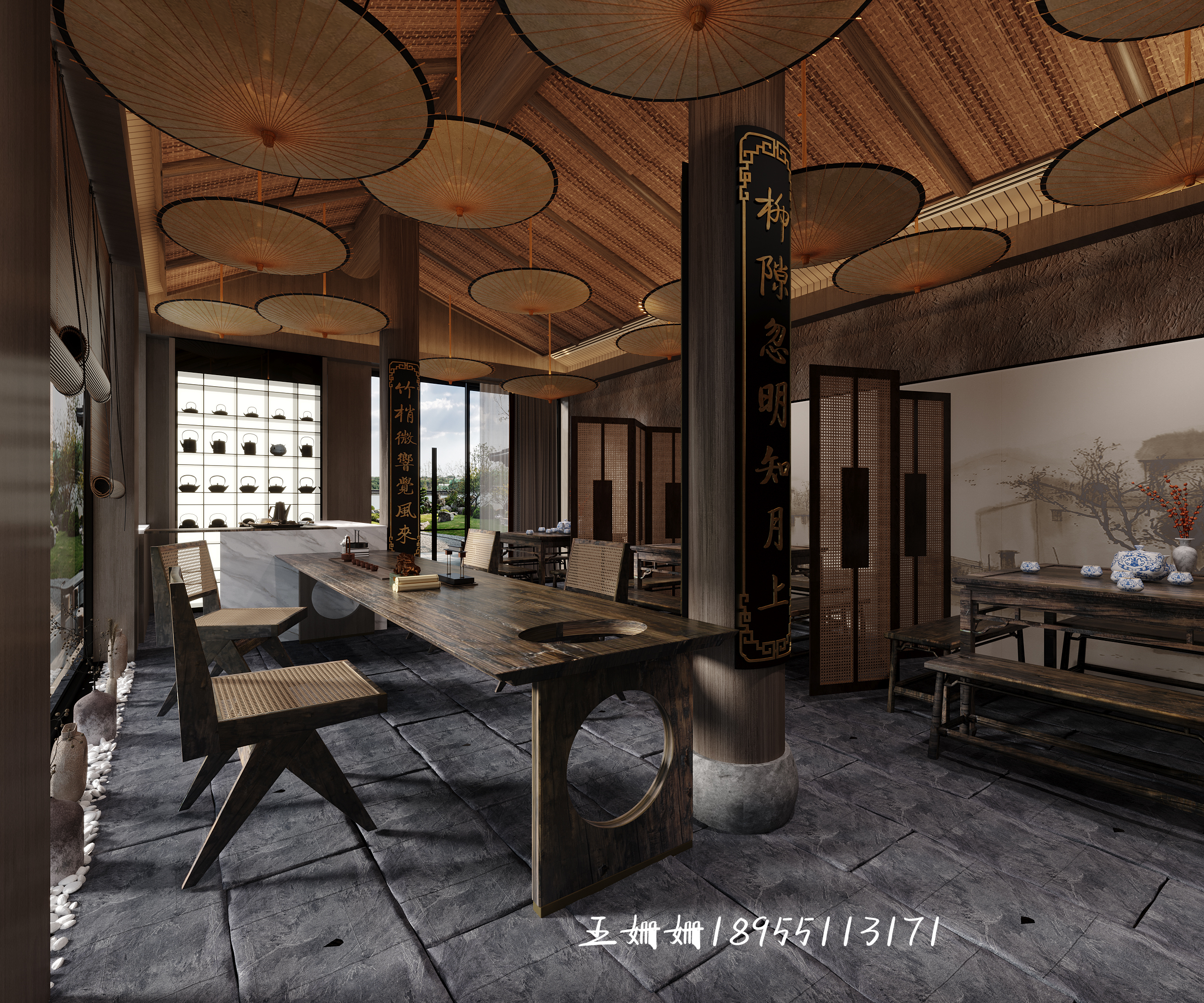  烟溪竹雨，西湖餐饮会所设计-0