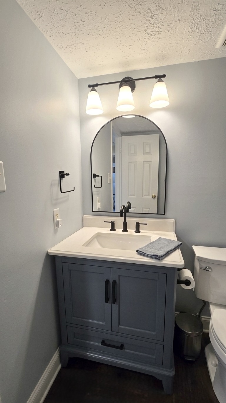 Powder Room & Office Floor Refresh-3