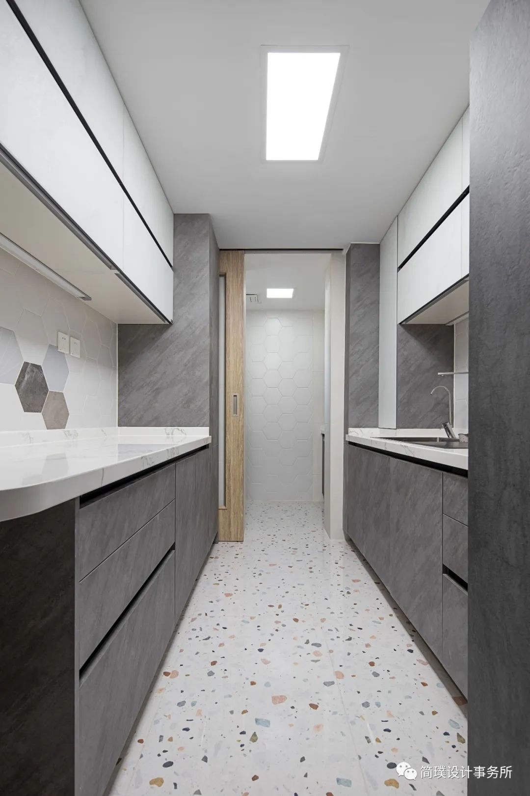 北京万柳怡水园错层复试公寓，功能与艺术的完美碰撞-115