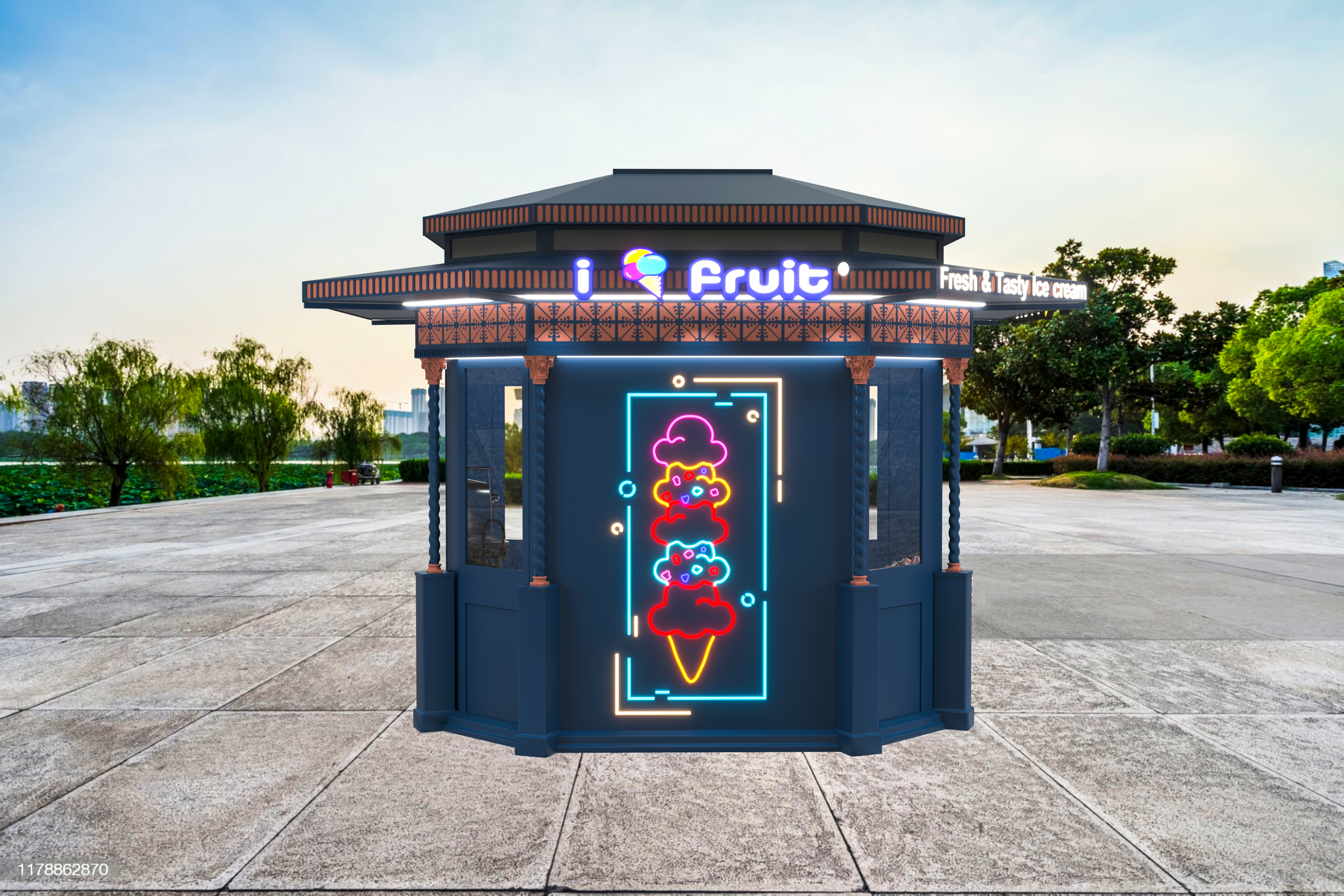 i fruit Kiosk 设计丨埃及-6