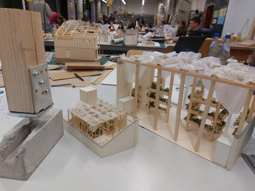 流体建筑;流动式建筑(注:两个翻译在不同语境下都较合适,若仅选一个最常见的,可优先选流体建筑 ) 丨3名学生团队-100