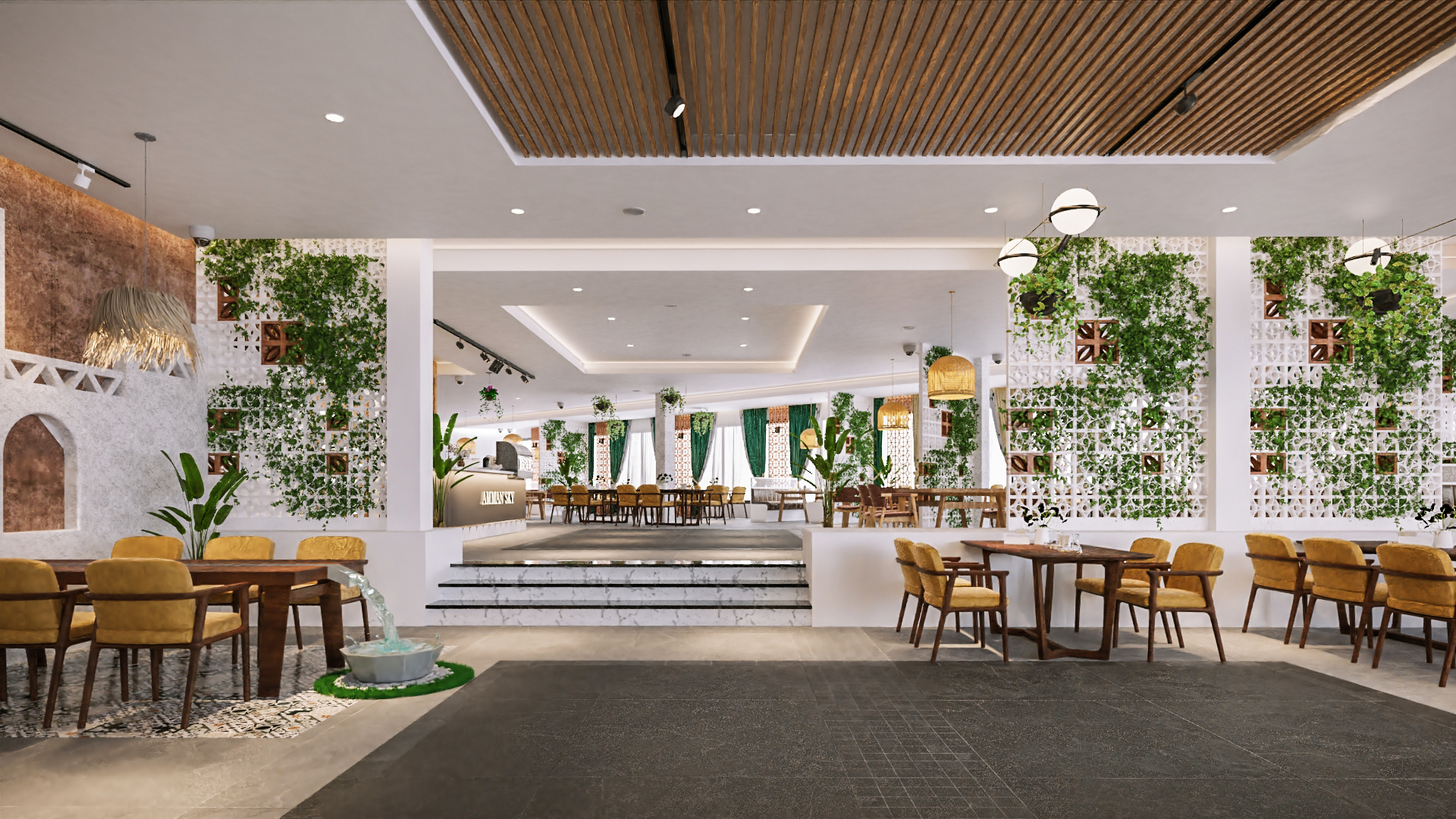 Amman Sky Restaurant 室内设计丨约旦安曼丨Ashraf Amer-5