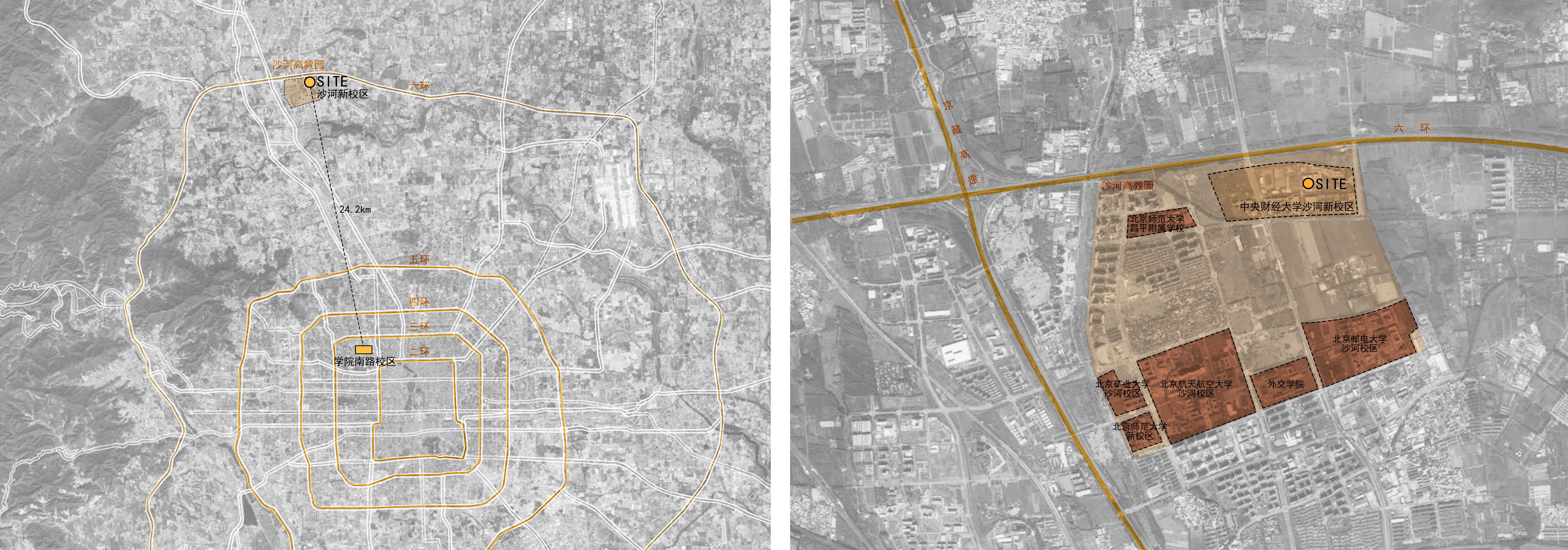 校园“活力场”：中央财经大学沙河校区C8地块教学楼、教学服务楼项目 / BIAD建筑与城市设计院-2