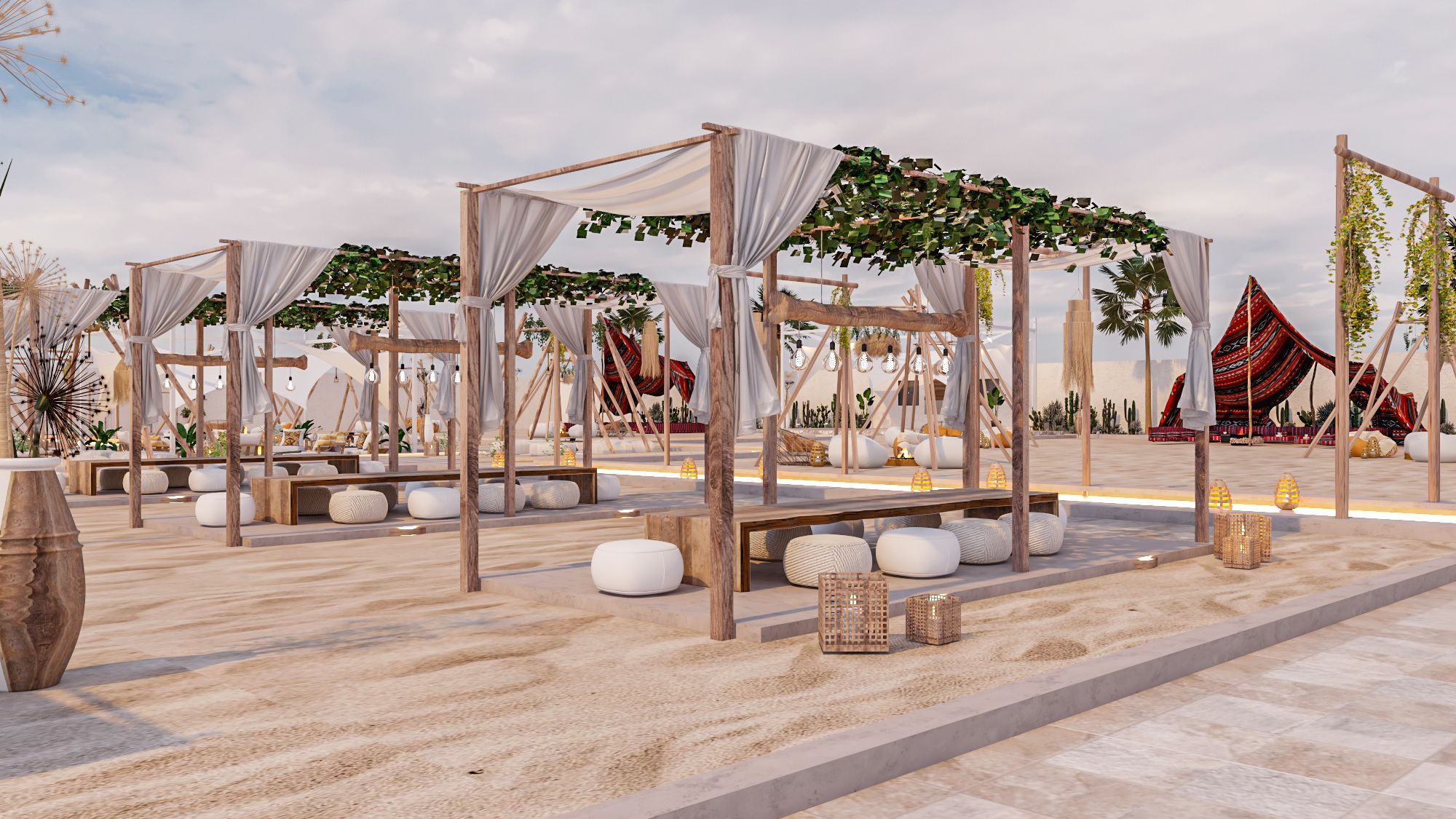 现代景观营地丨沙特阿拉伯丨Omar Studio-9