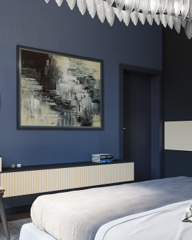 Apartment in Moscow 76 m2. Design project. 2