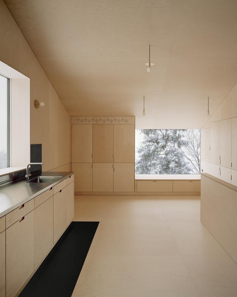 Oliver Christen Architekten丨Ersatzneubau Ferienhaus Aulina丨瑞士-6