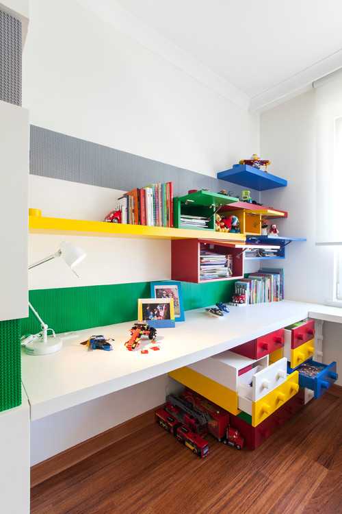 乐高主题儿童房设计 | 彩色立方的魅力-6