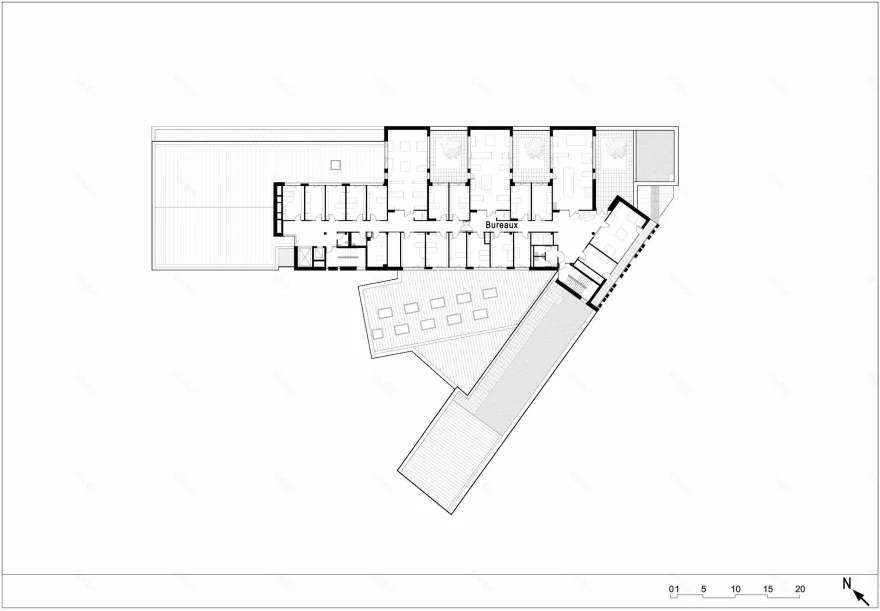 当代国际资源图书馆丨法国巴黎丨Bruno Gaudin Architectes-48