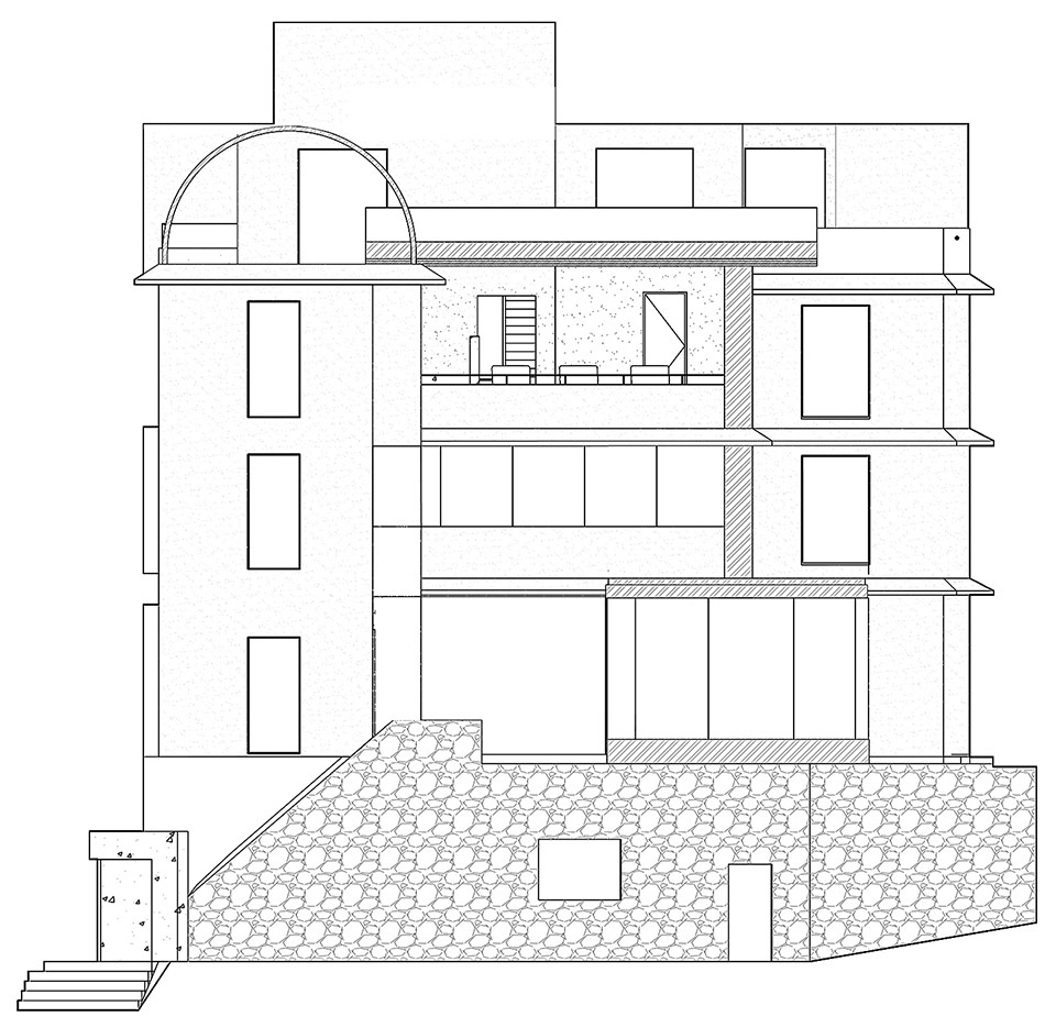 重庆南山“塔可夫斯基式”住宅 | 雾中桥梁的魔幻建筑体验-118