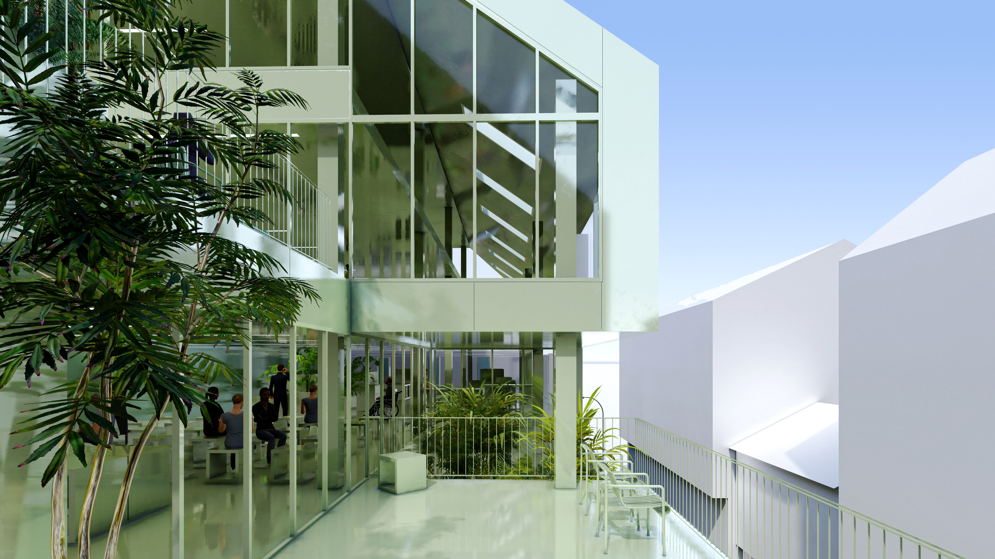 三维城市客厅 | JENGA 打造紧凑型城市公共空间-18