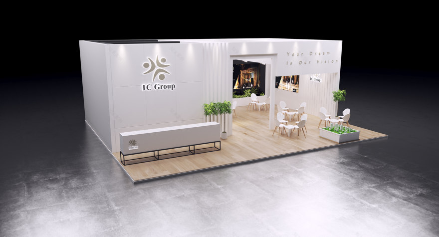 ICG 2021 展览摊位设计丨阿联酋丨IC 集团-3