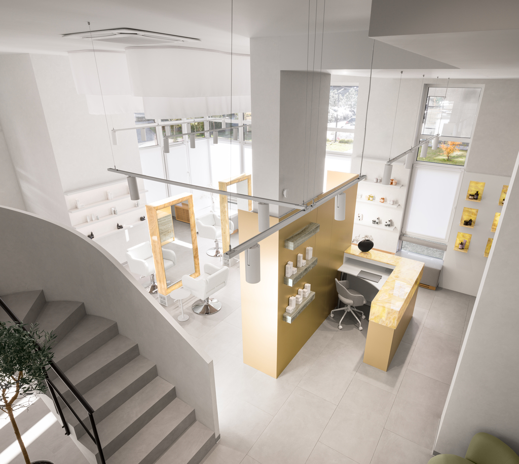 美发店丨Vilchinskaya Design Bureau-28