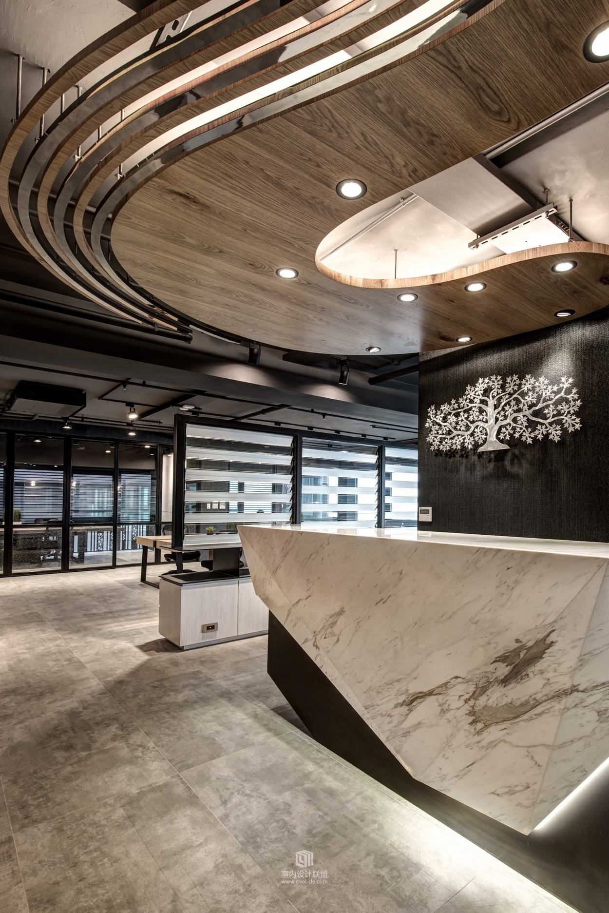 广延设计--华丽上班族　美式电影场景的办公室-4