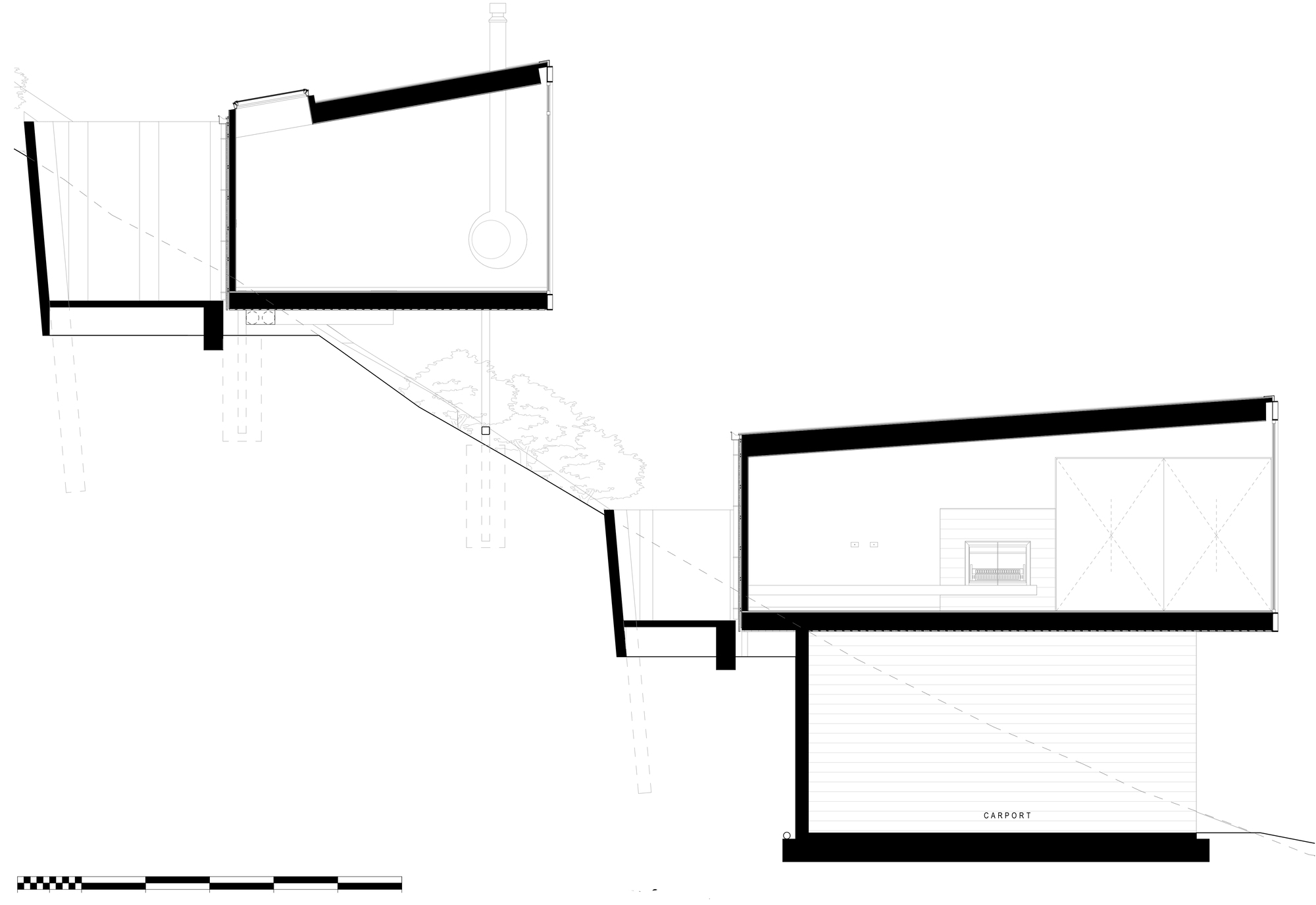 利加尔湾巴赫住宅丨新西兰丨Young Architects-15
