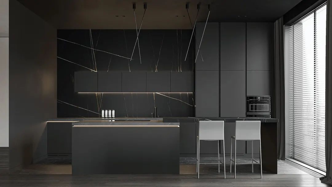 多款式岛台设计，厨房C位-35