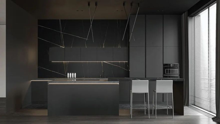 多款式岛台设计,厨房C位-35