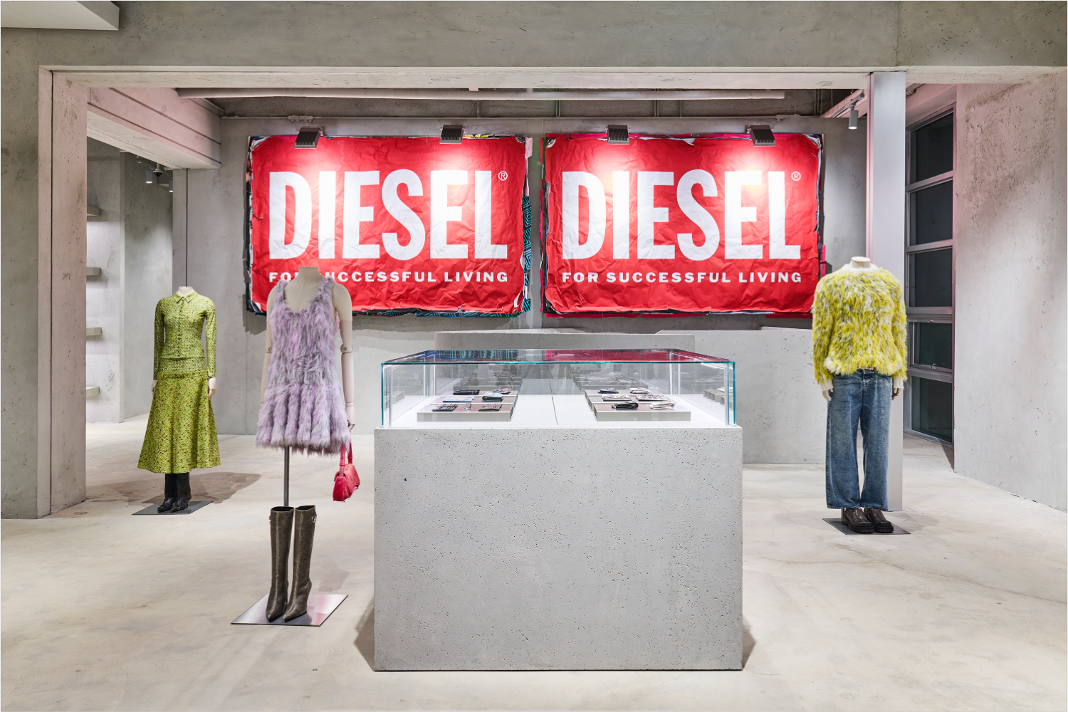 DIESEL Hannam门店丨韩国首尔丨DIESEL创意总监Glenn Martens及内部设计团队-4