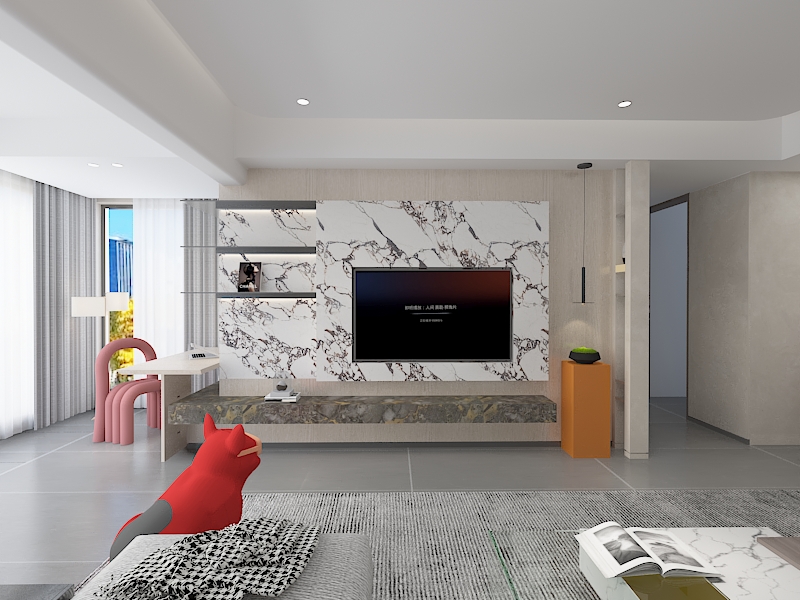 现代简约家居装饰效果图-4