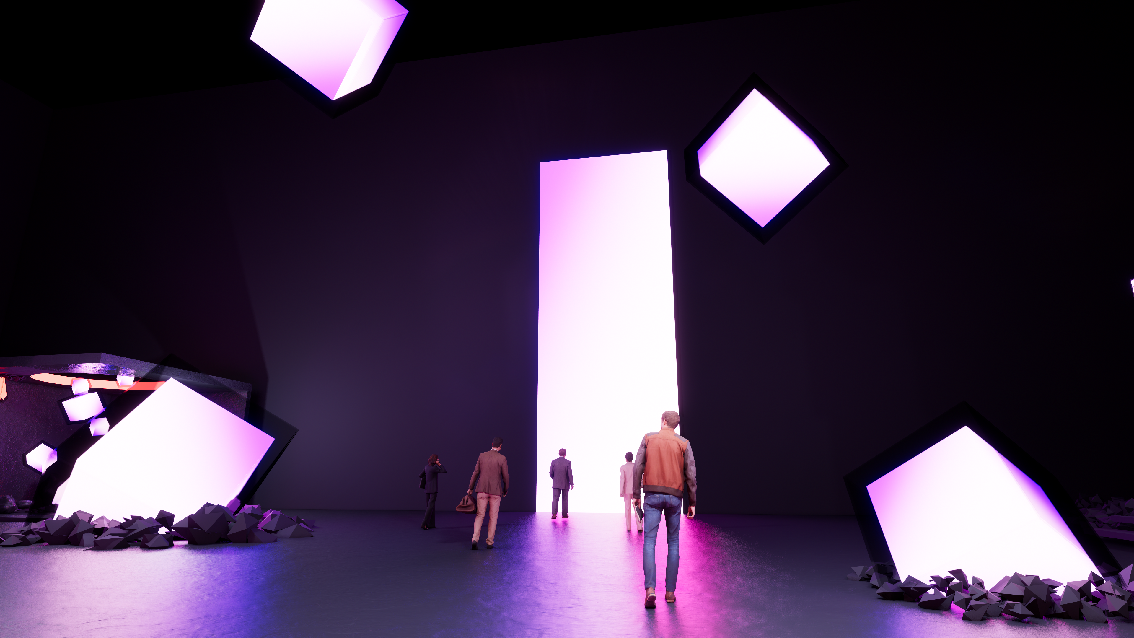 花椒2022 花房之夜年度盛典舞台设计-57