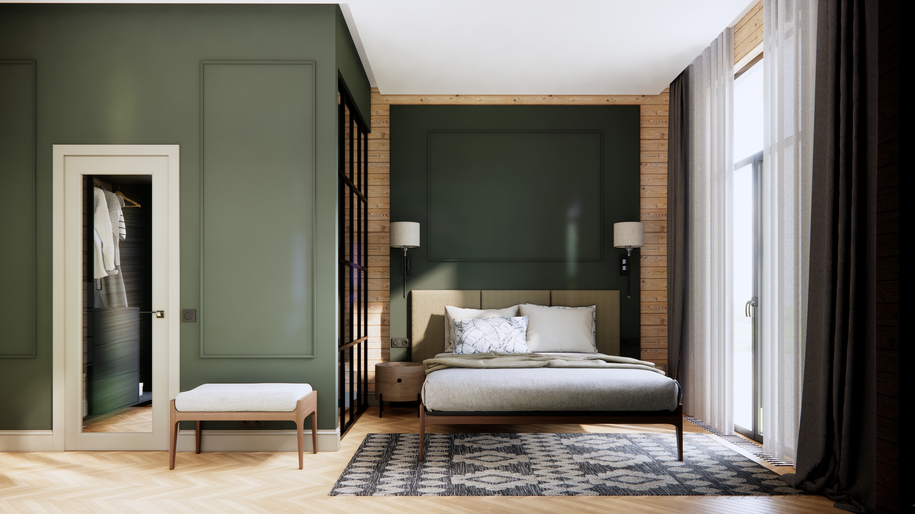 木制房屋卧室设计丨白俄罗斯丨Den Talovyra-13