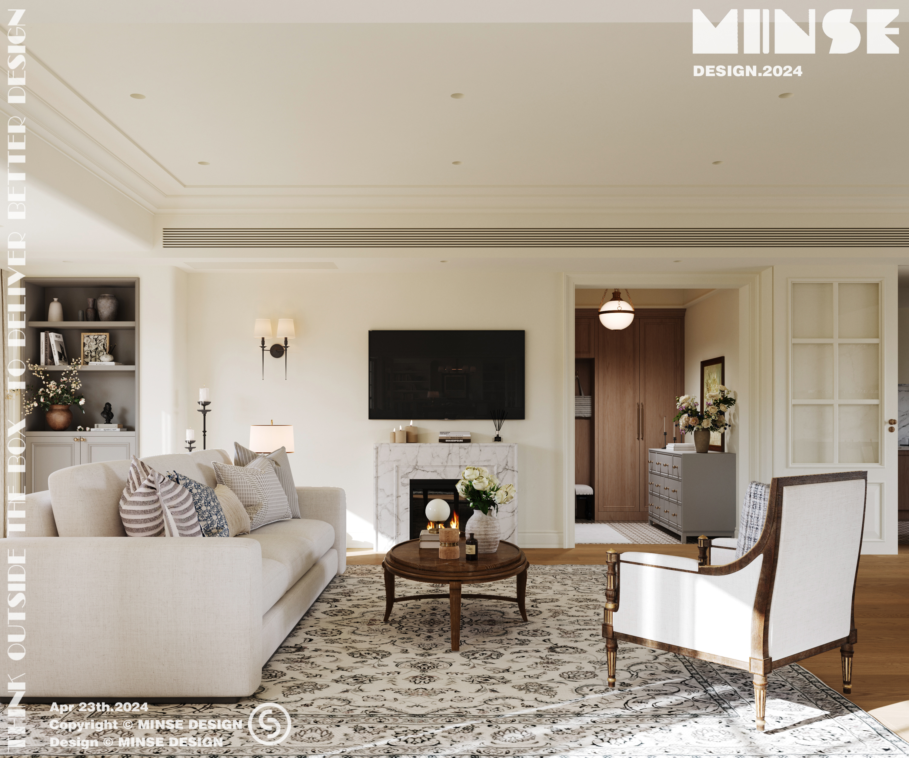 居住空间全案设计丨中国萍乡丨杭州民舍制作空间设计工作室-7