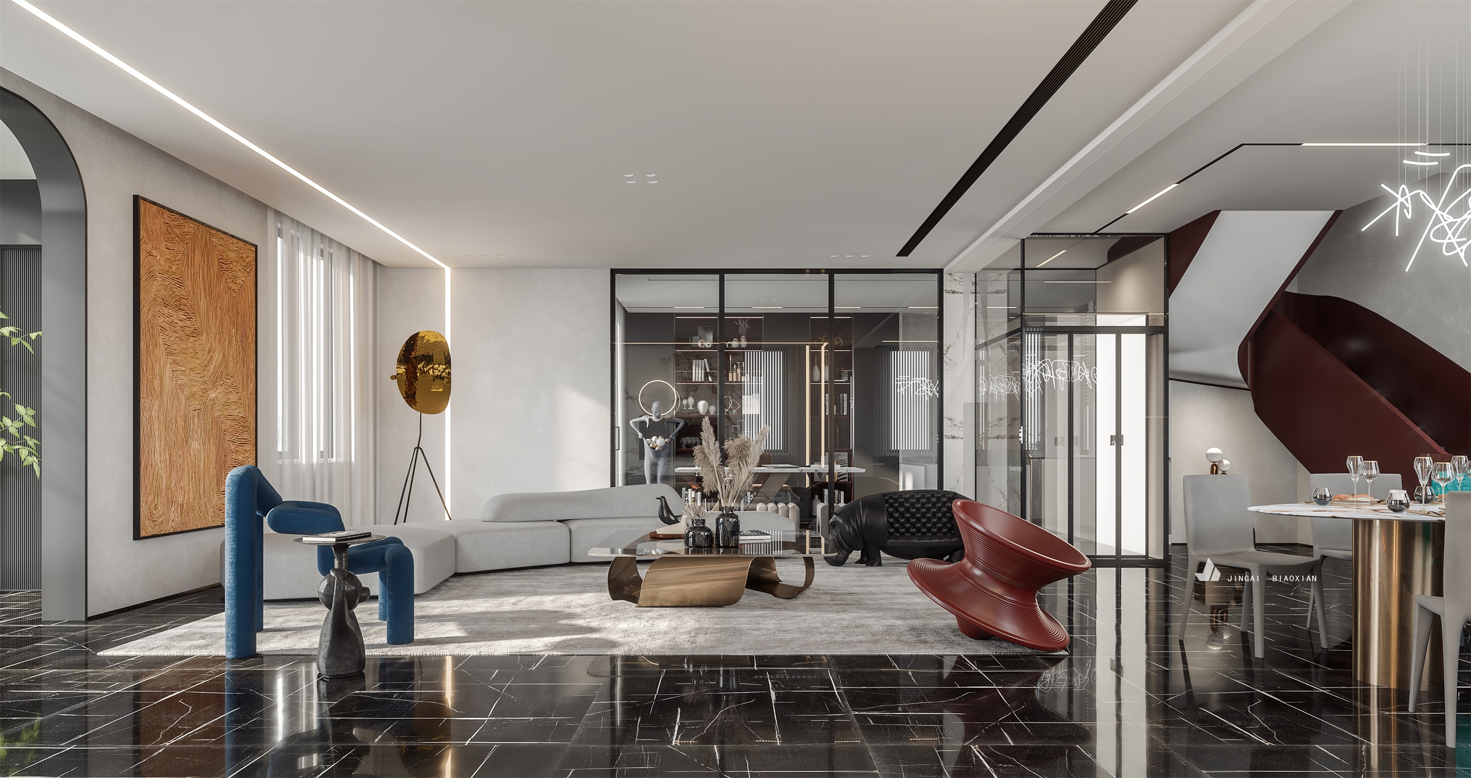 2021 年最新室内设计渲染作品-64