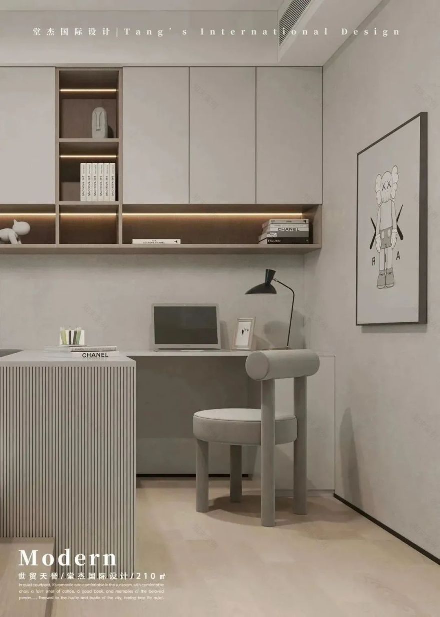 南京世茂天誉极简平层设计丨中国南京丨堂杰国际设计-47