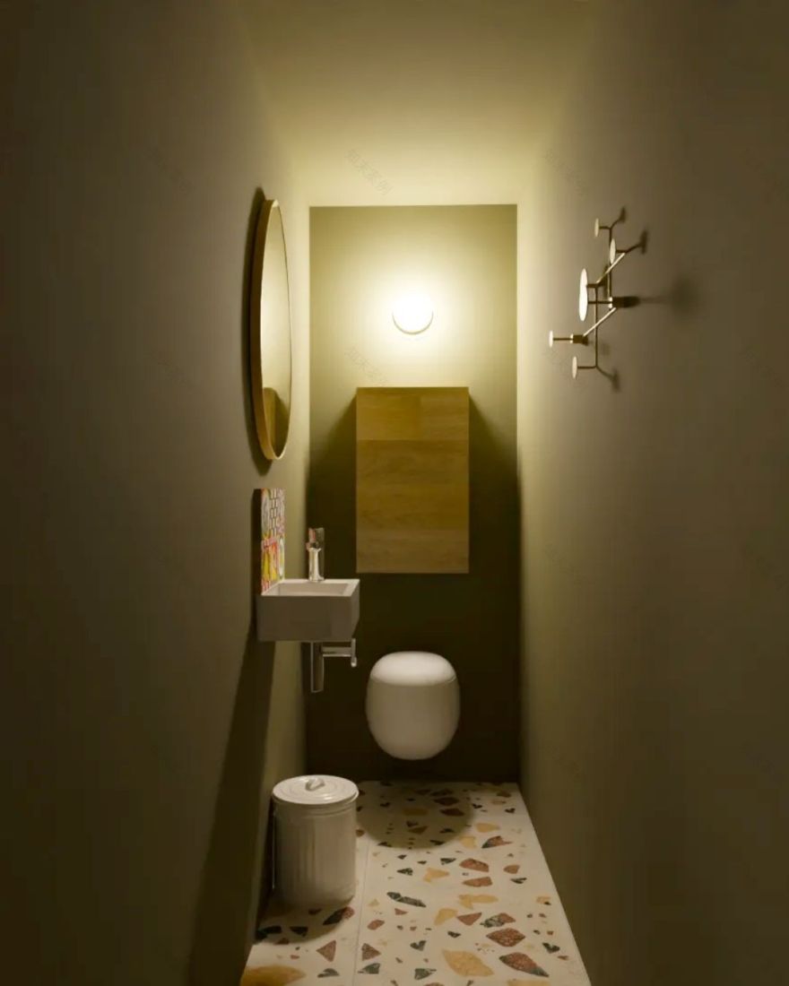 Nicuzza西西里披萨店卫生间装饰项目丨法国丨室内设计师Miela(Amélie BLONDEY)-18