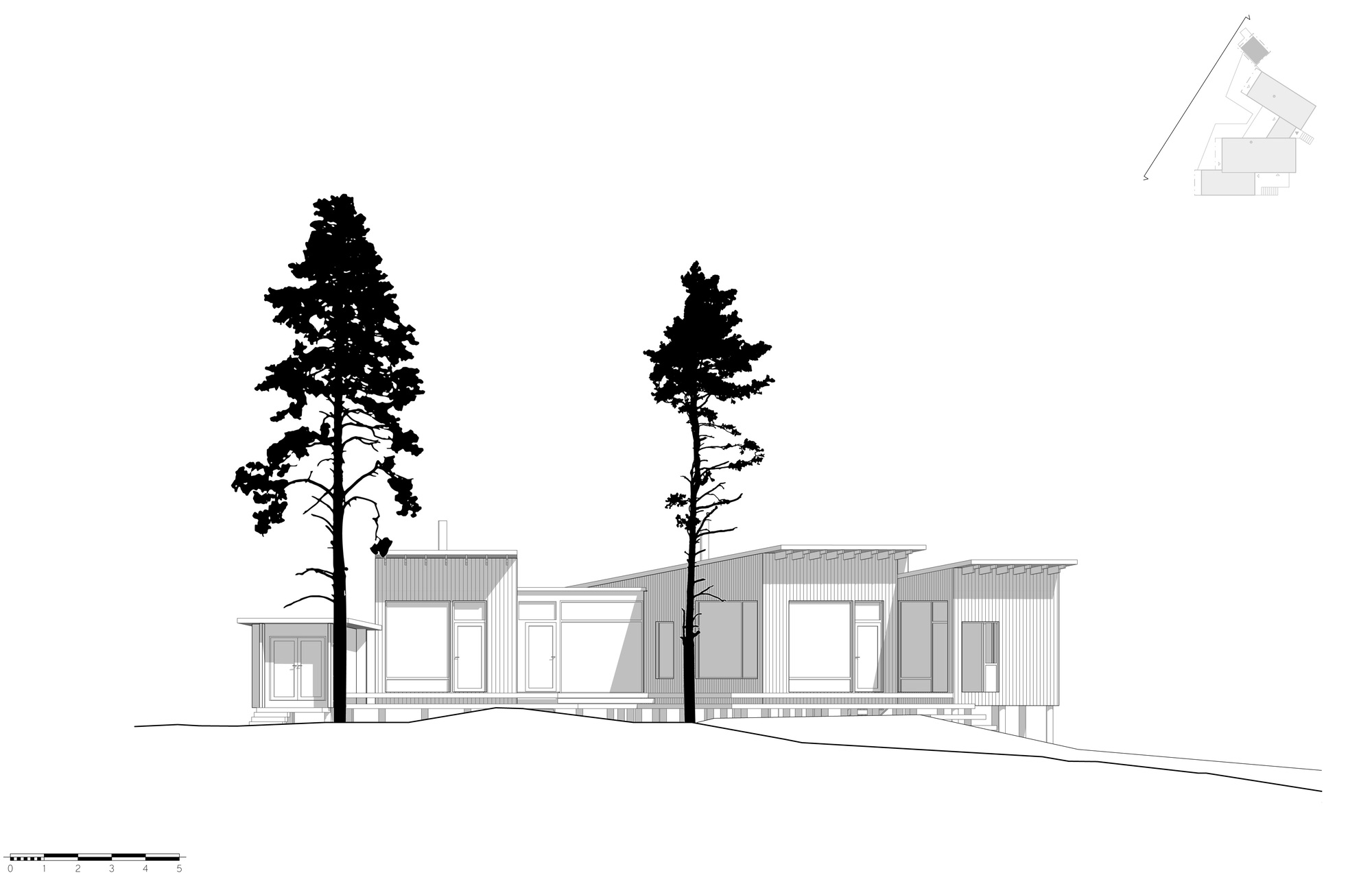 两姐妹度假屋丨芬兰丨MNY Arkitekter-41