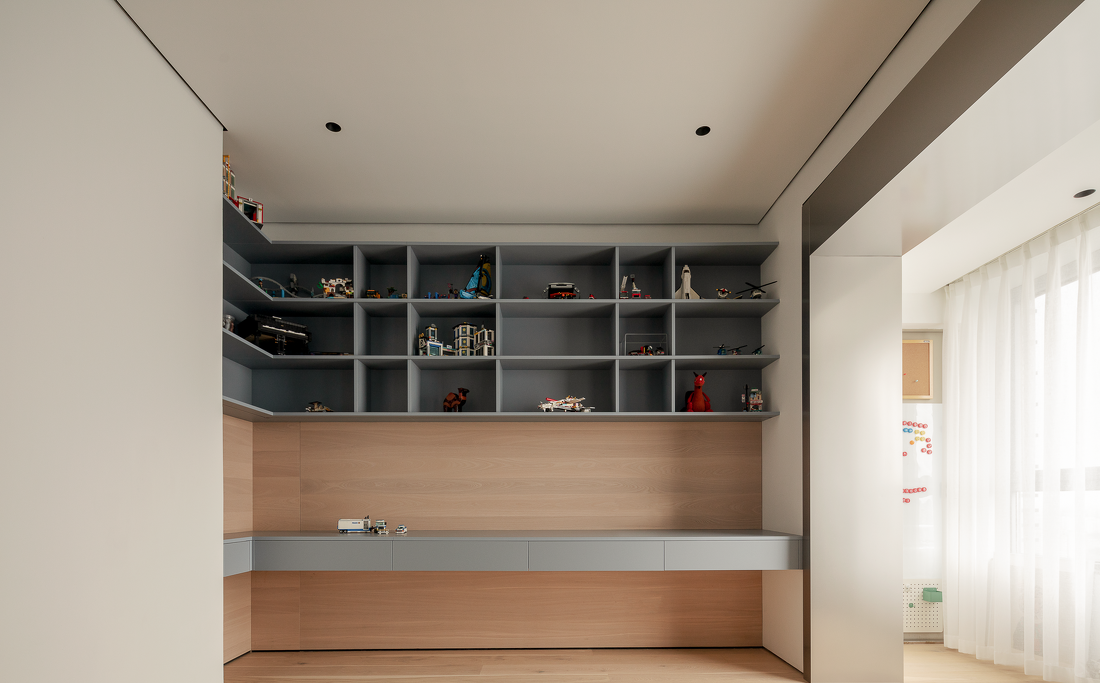 黄浦江边顶层复式丨中国黄浦丨木梵设计-46