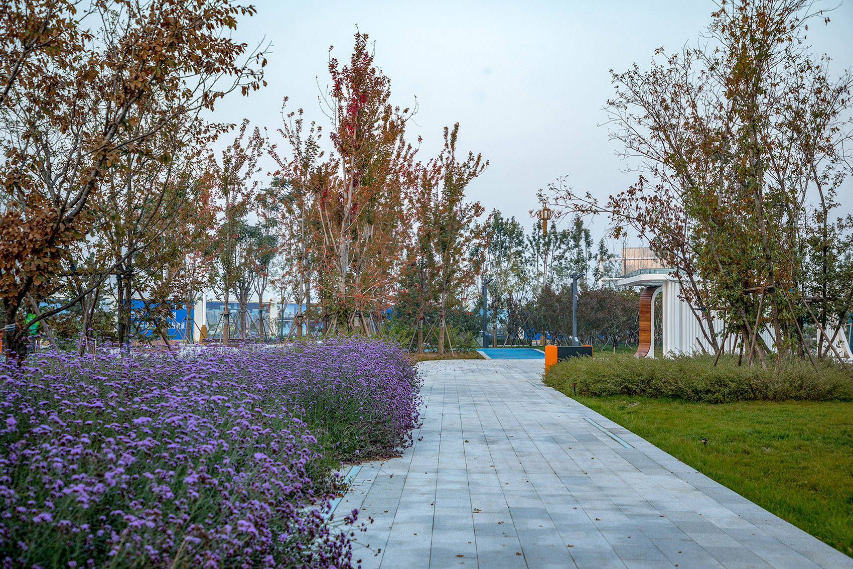 唐山市京唐大道中央绿轴景观-25