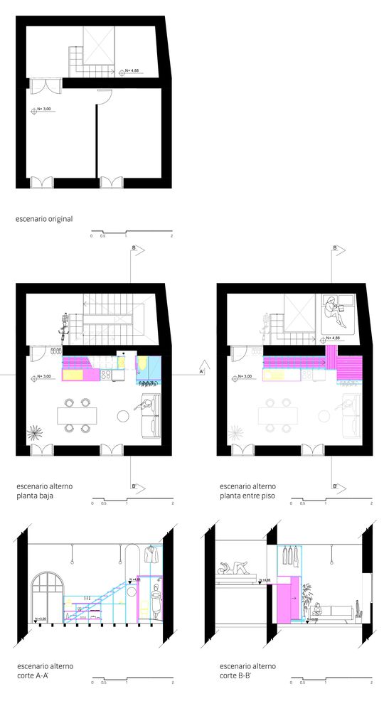 厄瓜多尔 Quito 城市集装箱住宅设计丨Taller General 建筑事务所-37