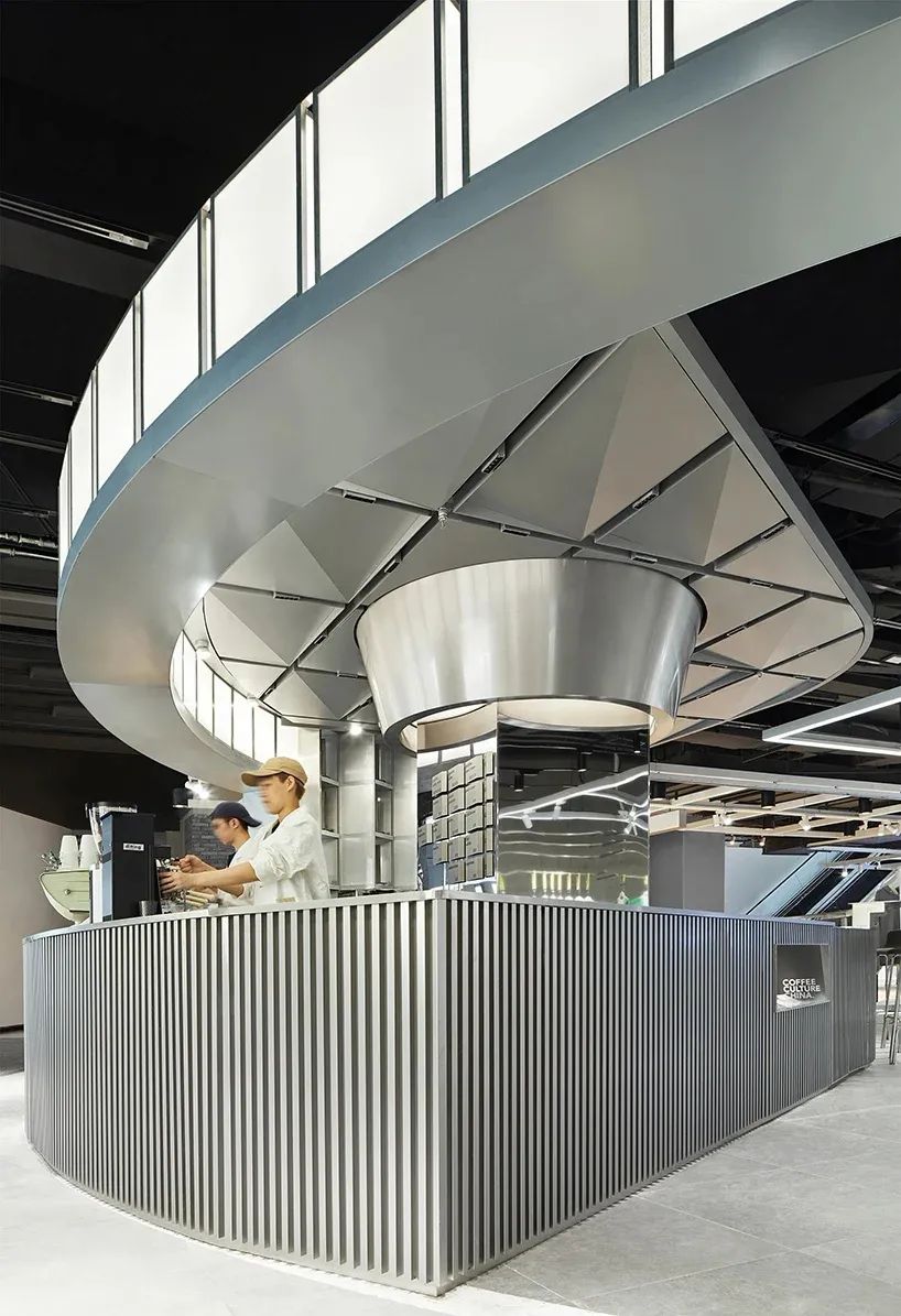 冷金属,打造未来质感 coffee lab丨中国上海丨tailor WEY-36