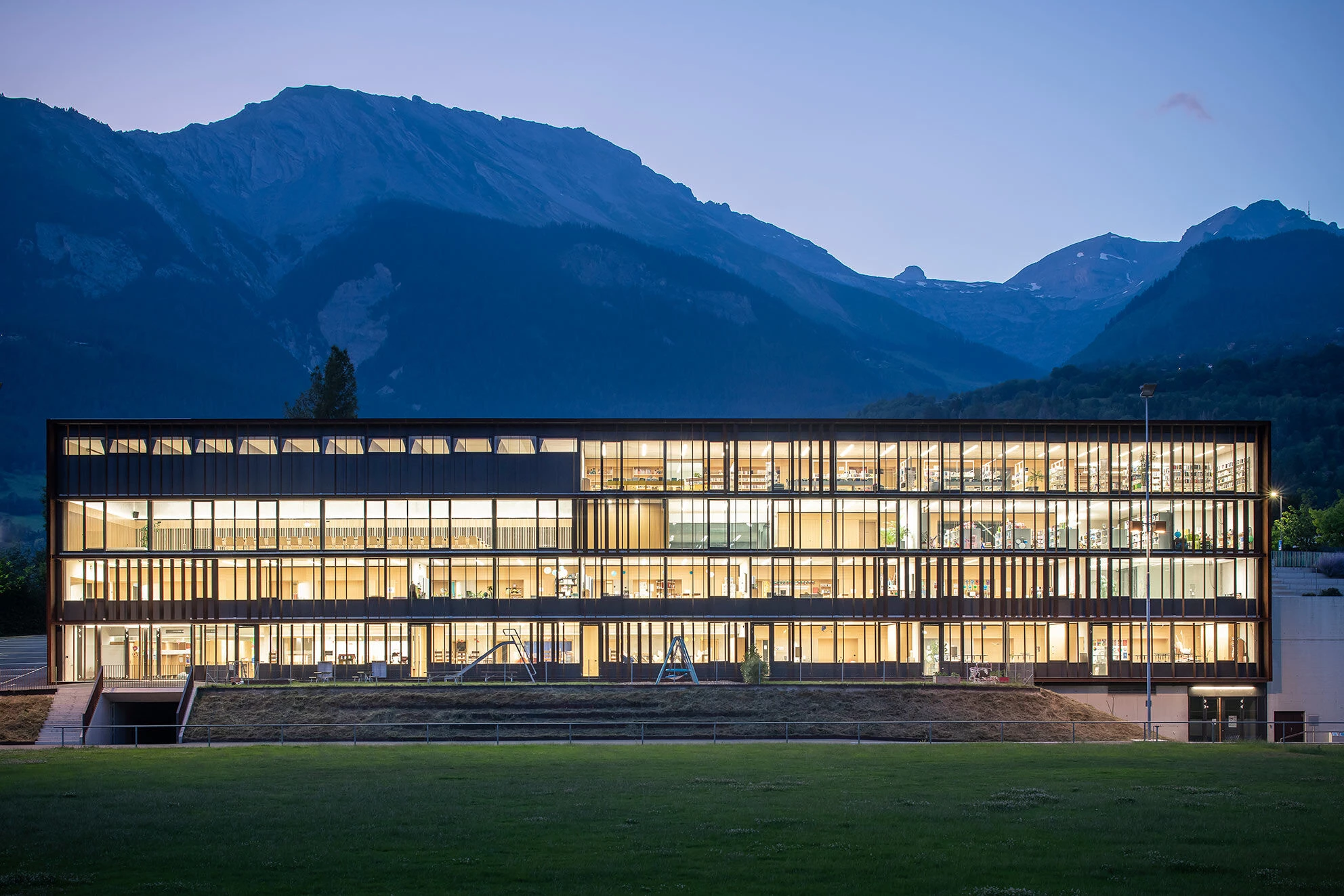 Grimisuat 学校校园丨瑞士丨COMAMALA ISMAIL-11