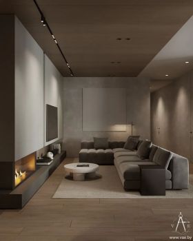 原木高级灰简约柔和空间丨Vae Design Studio