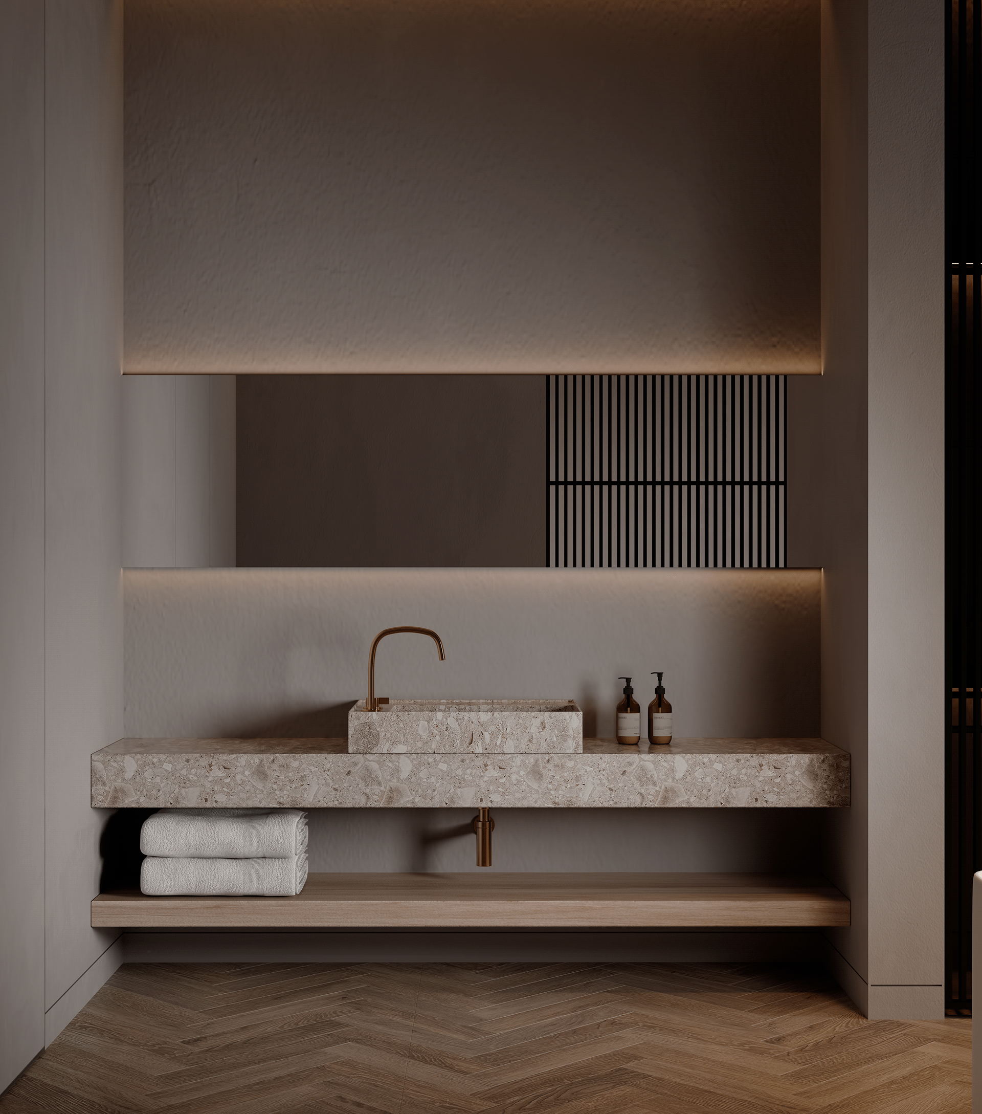 浅色系别墅设计 每一处的设计都是范本！-16