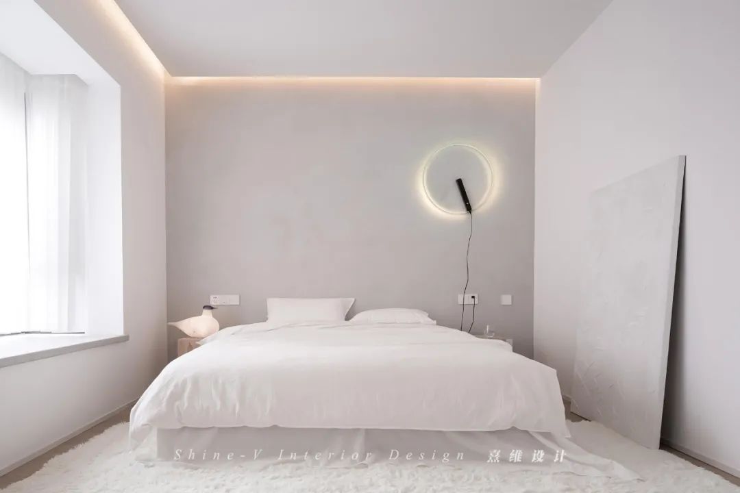 《不繁》极简风格精装房改造，打造空灵静美空间-78