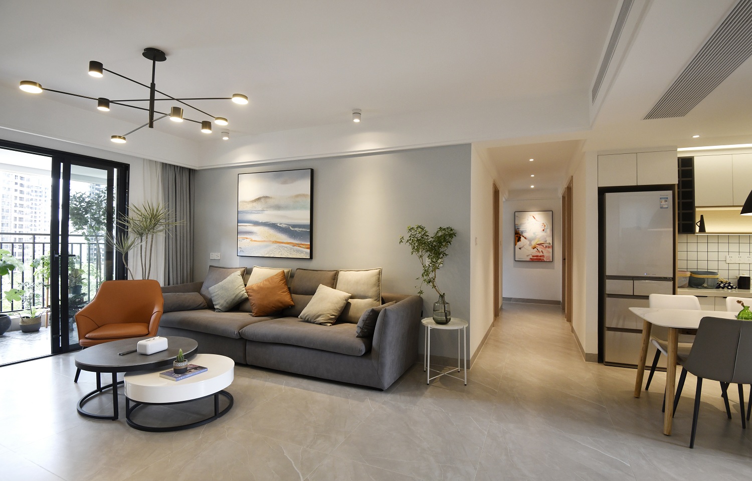 南宁领秀前城 128㎡三室设计丨中国南宁丨山楠设计-13