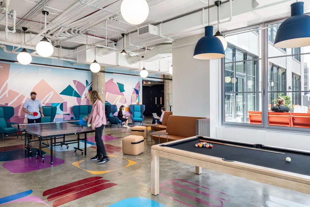 纽约 Amazon 亚马逊办公场所丨美国纽约-23