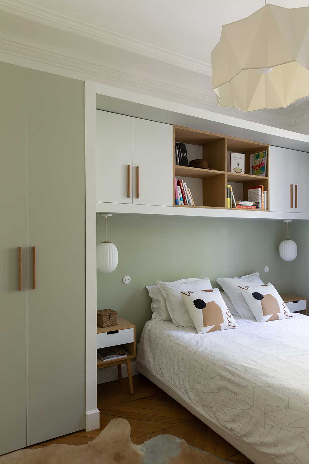 巴黎 16 区优雅公寓设计，展现深色调的独特魅力-17