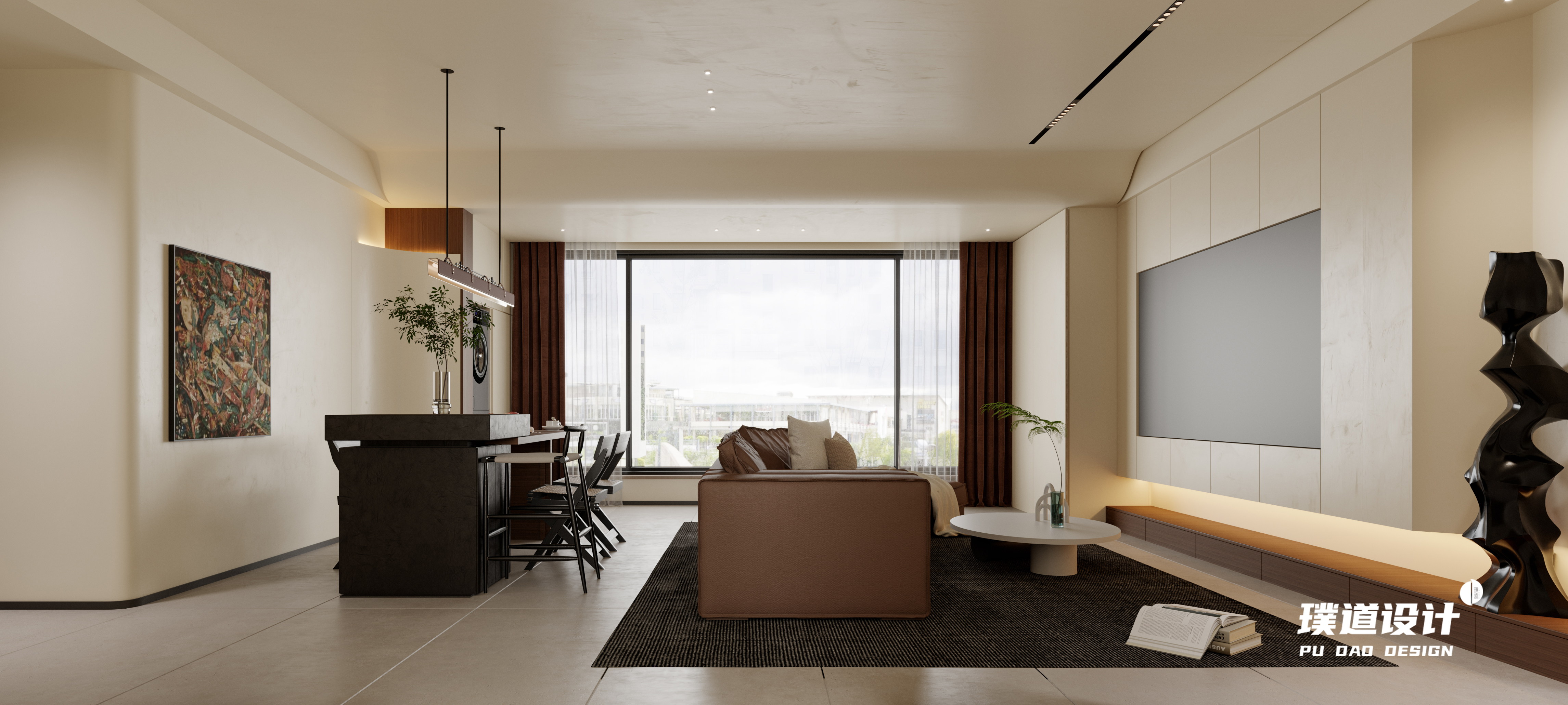 金茂观山湖·家装设计丨中国贵阳丨PUDAO 璞道设计-20