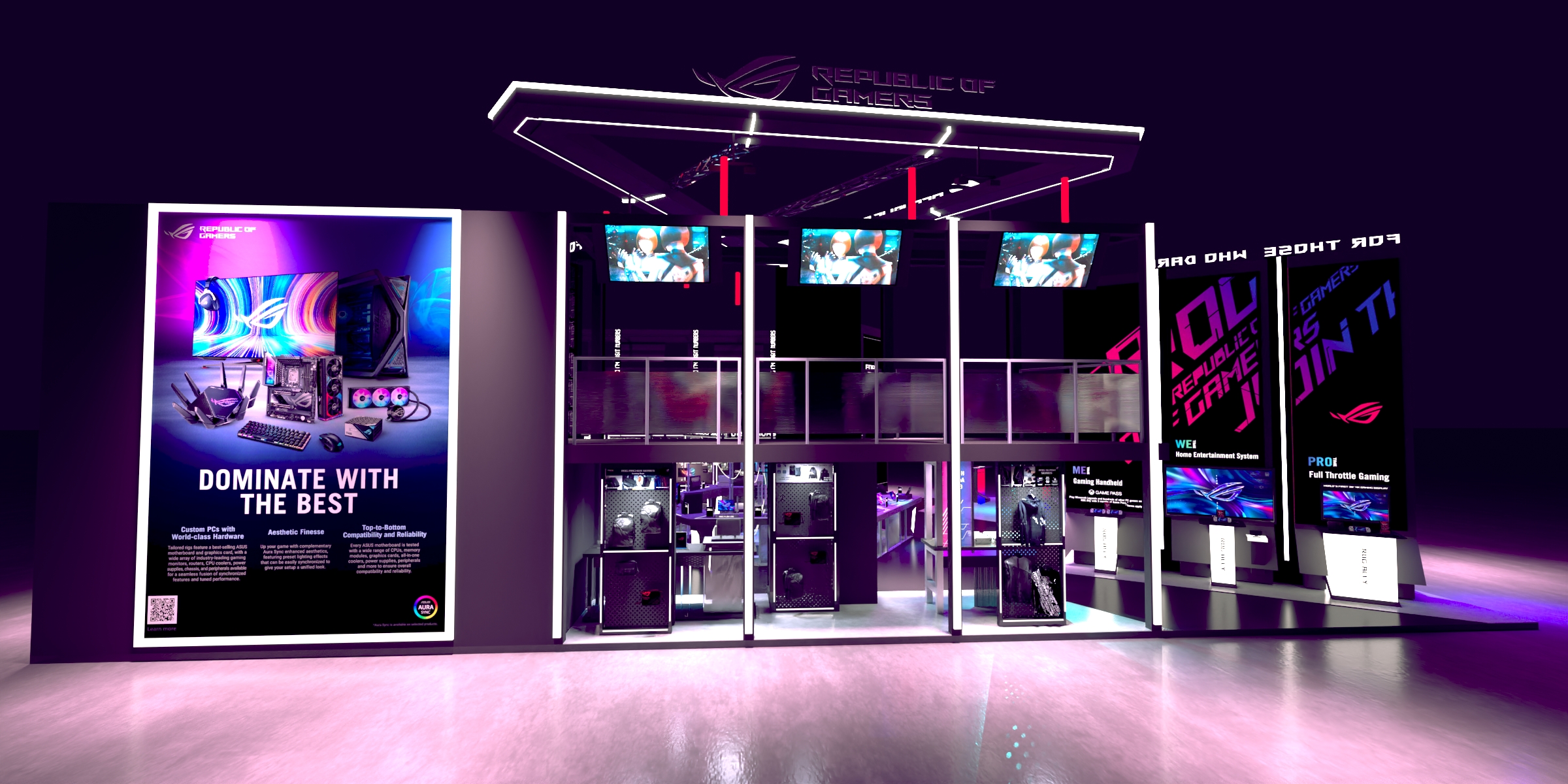 Compute· ROG 2023 电竞展览设计-19