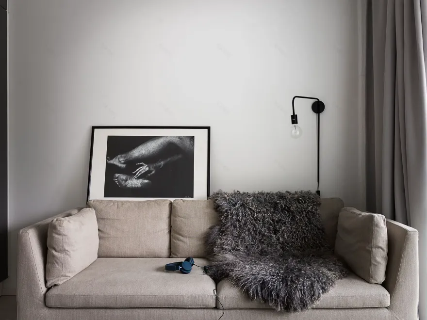 海滨工业风复式公寓设计-11